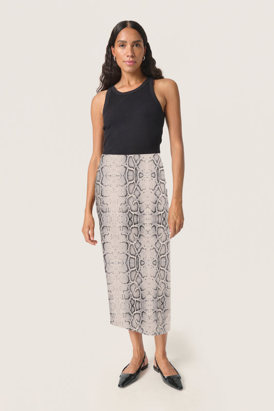 Xala pencil skirt Grey snake eye