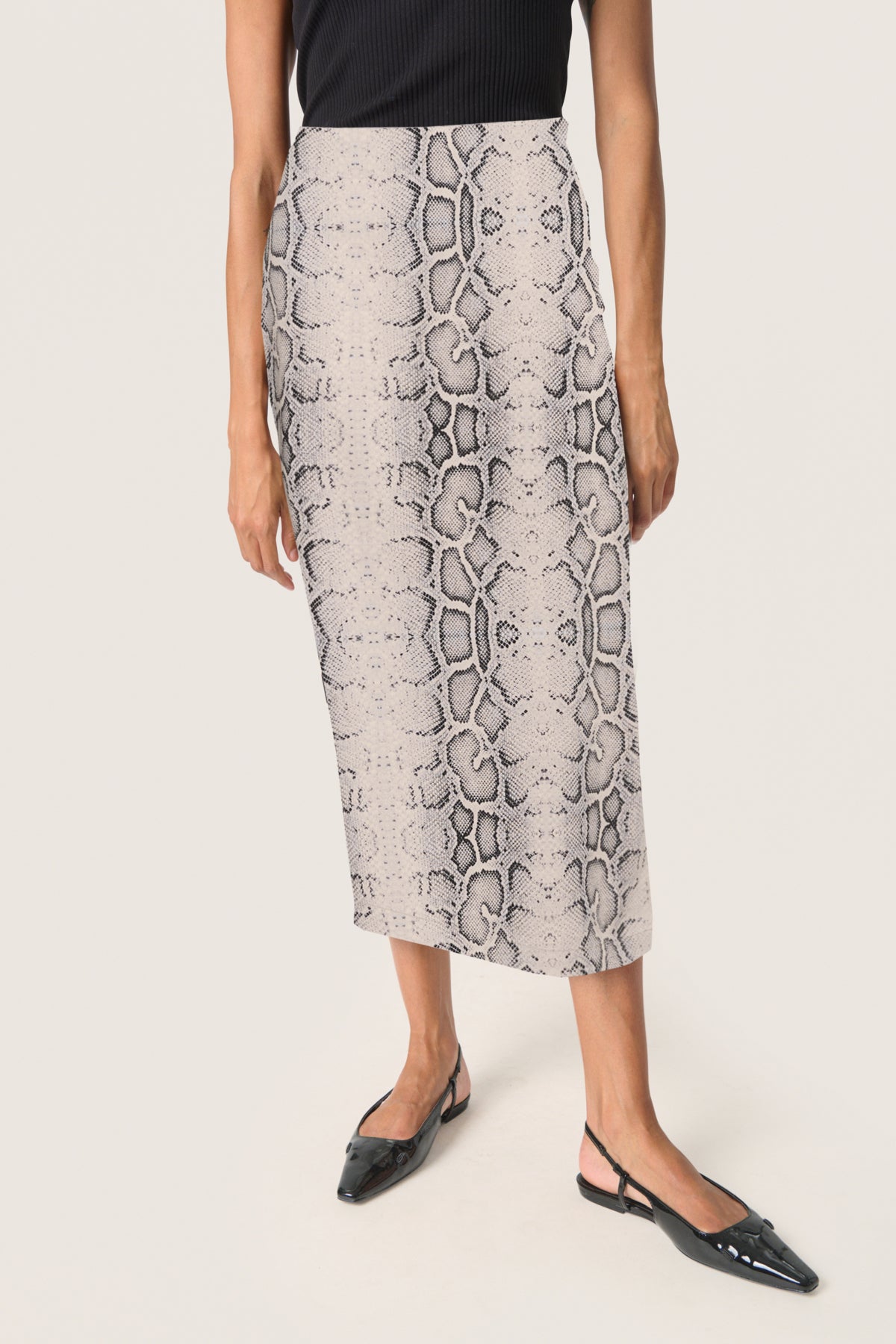 Xala pencil skirt Grey snake eye