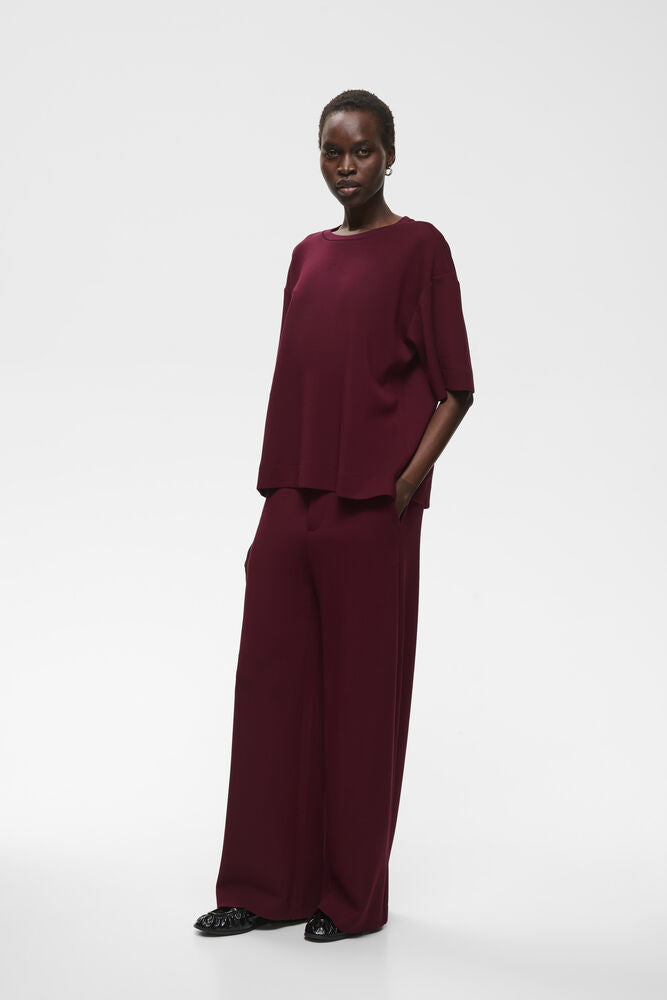 Pannie oversize T-shirt Zinfandel
