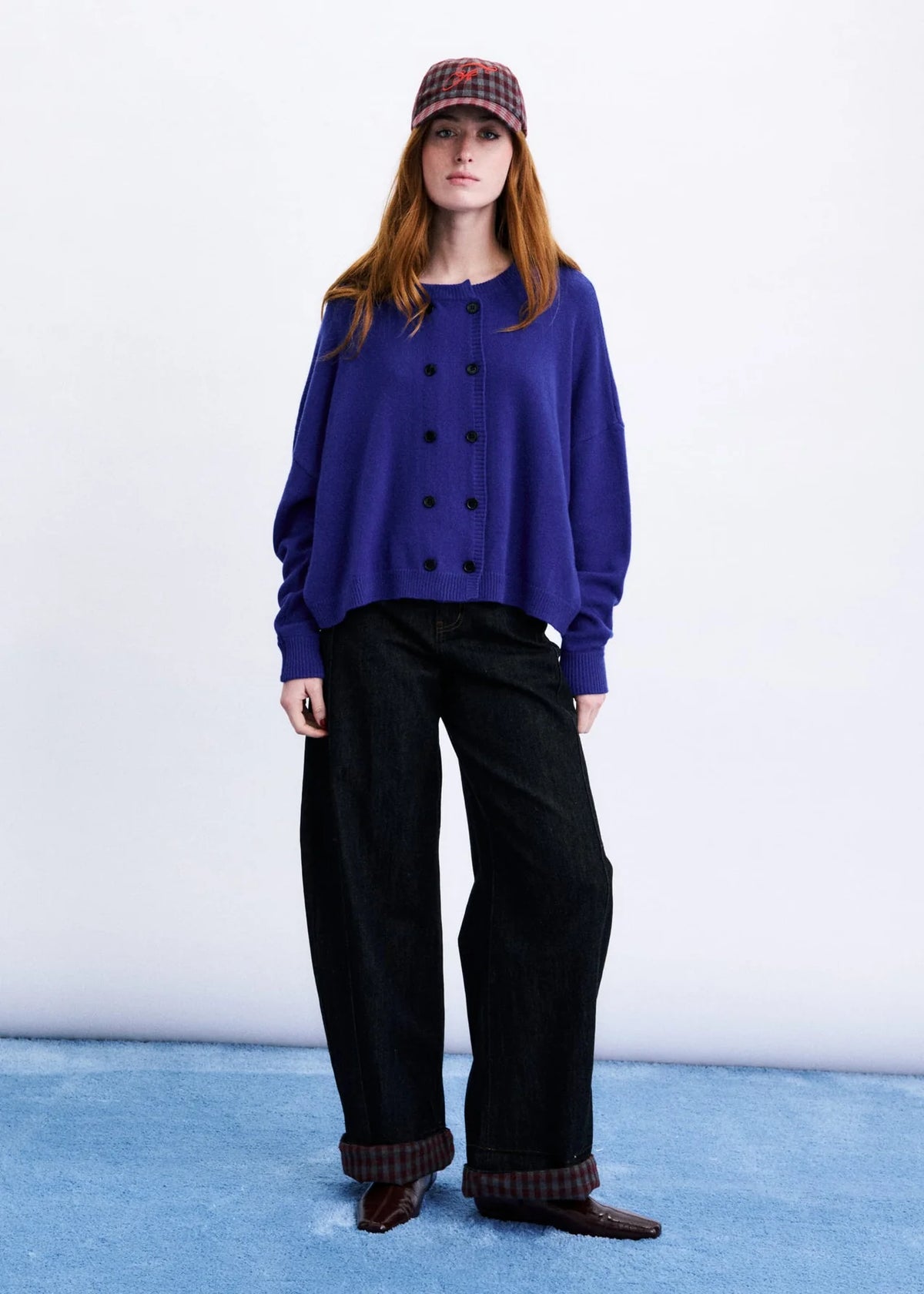 Chichi Cardigan Bleu electrique