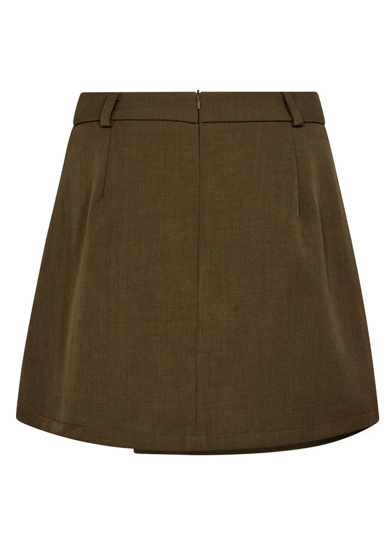 Luna pocket skirt Military olive