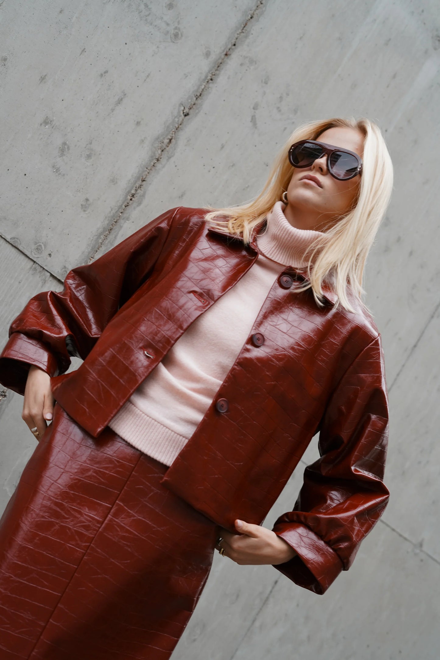 Alice skirt Bordeaux