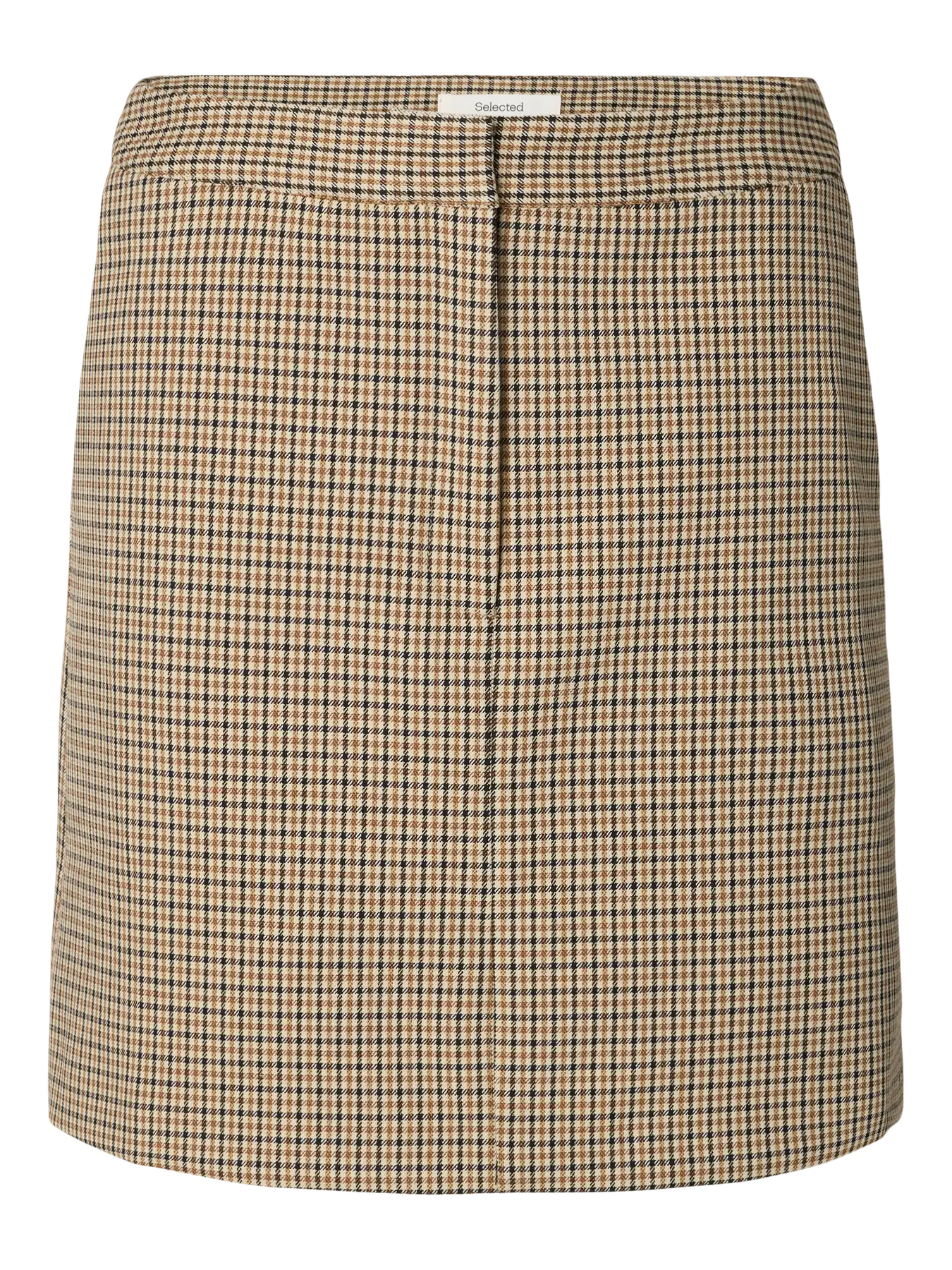 Elara mini skirt Monks robe/ checks