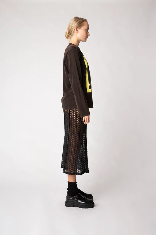 Tiffany LS tee Washed black