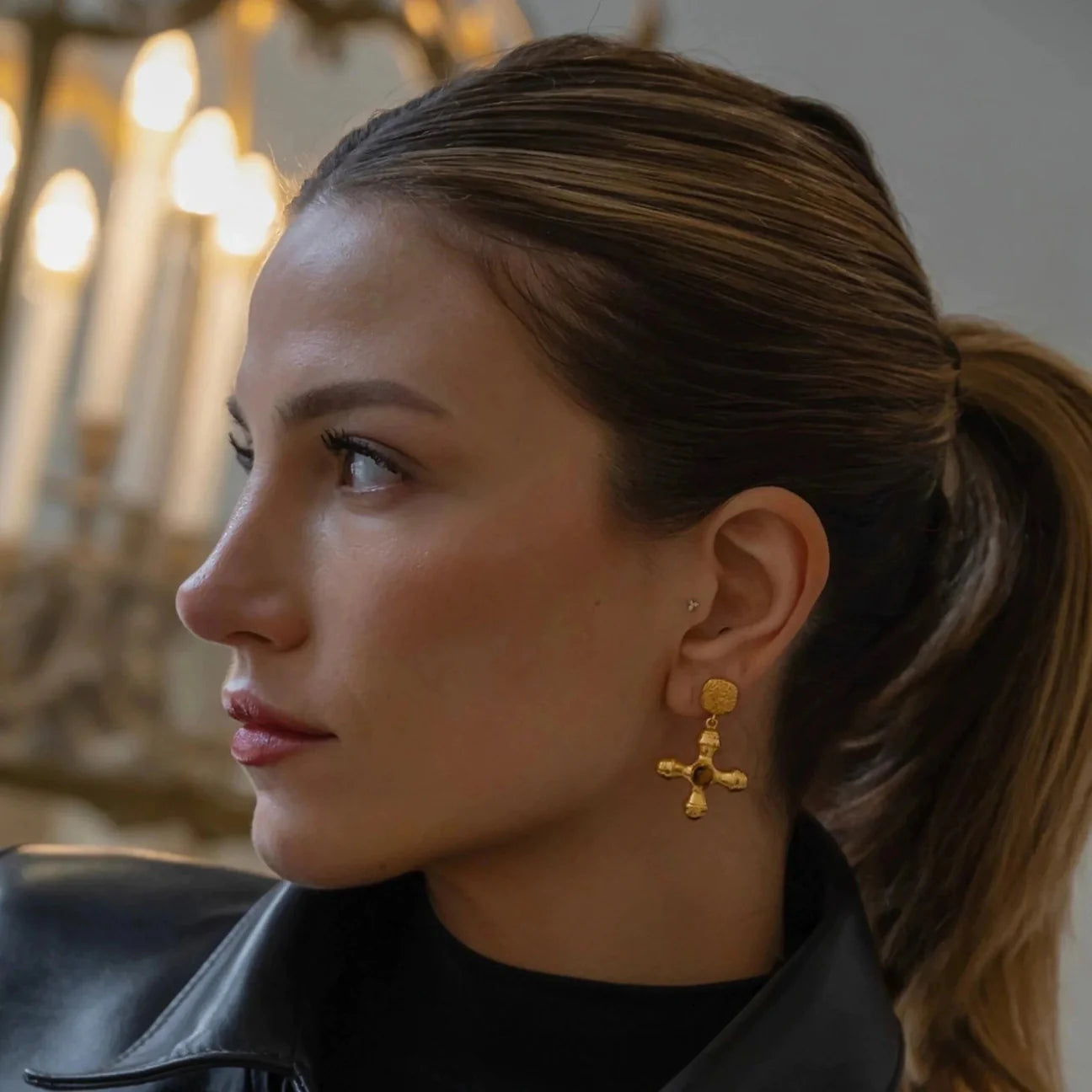 Abelle Earrings Gold