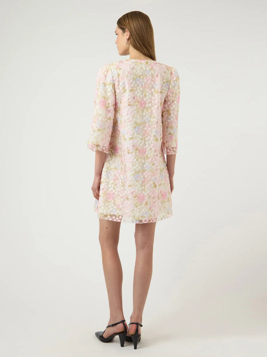 Leanna 3/4 dress Leanna flower