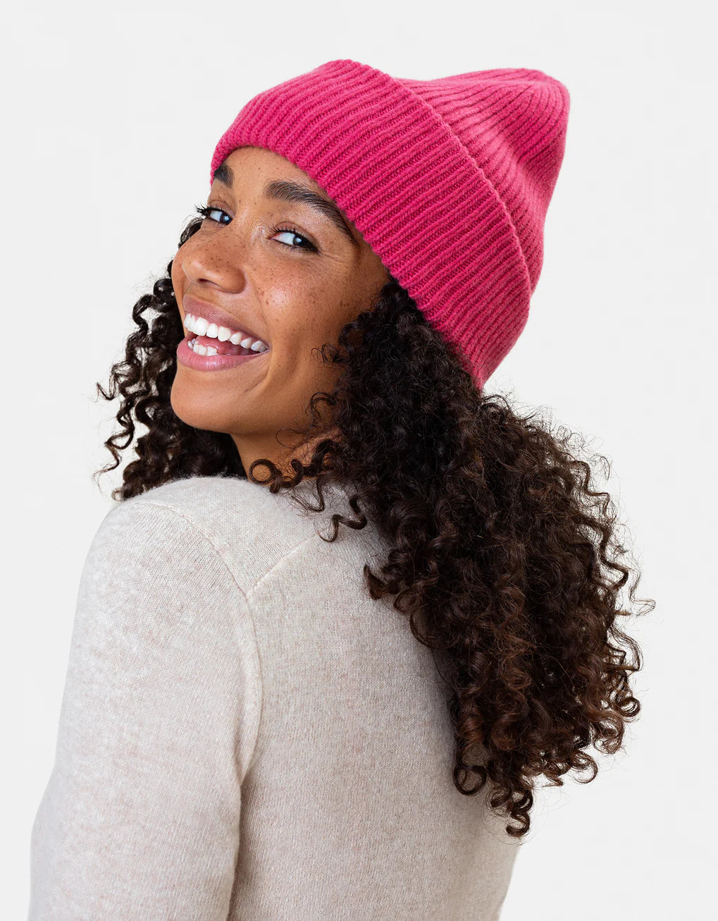 Merono Wool Hat Scarlet Red