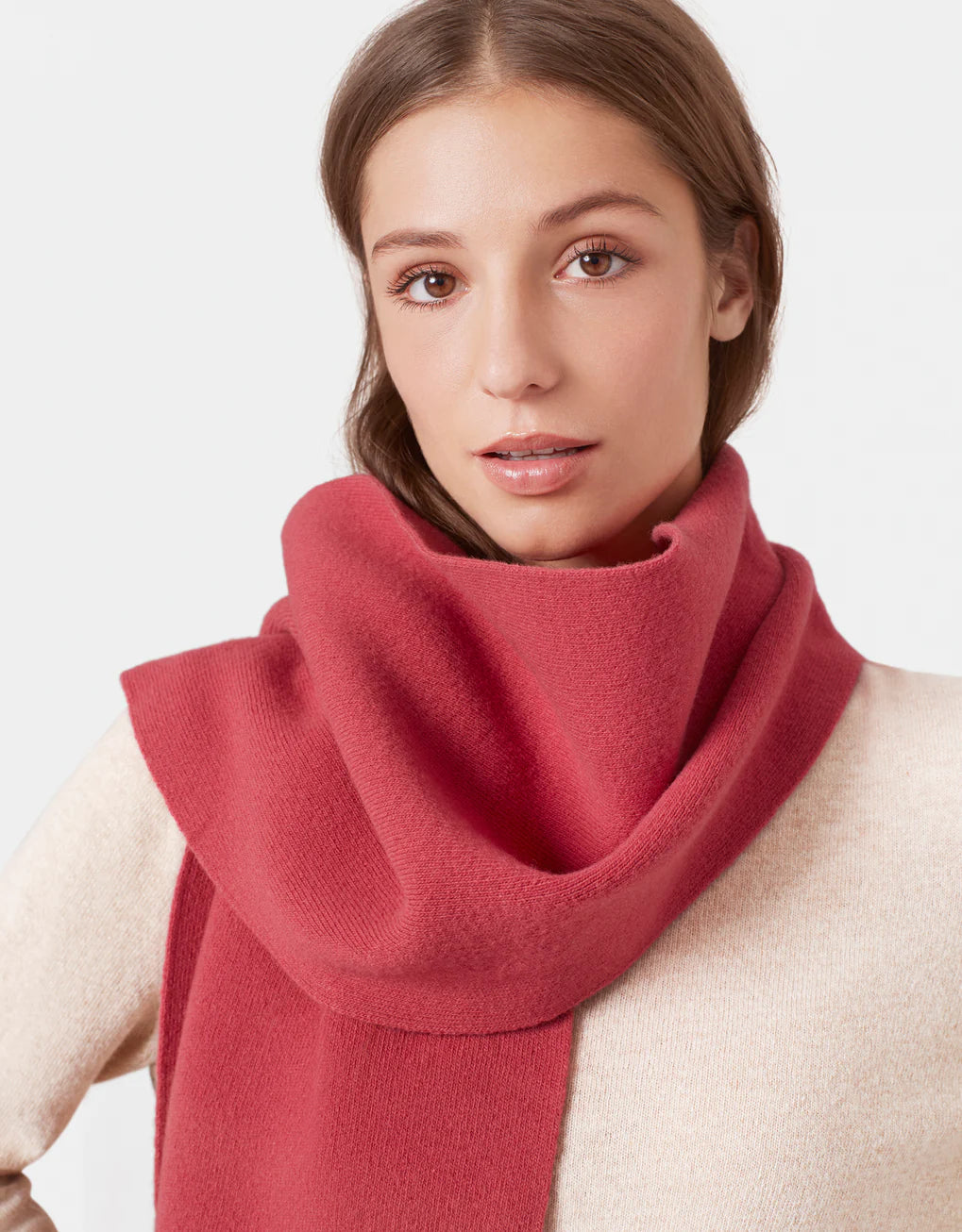 Merino Wool Scarf Green