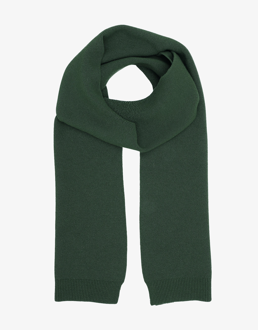 Merino Wool Scarf Green