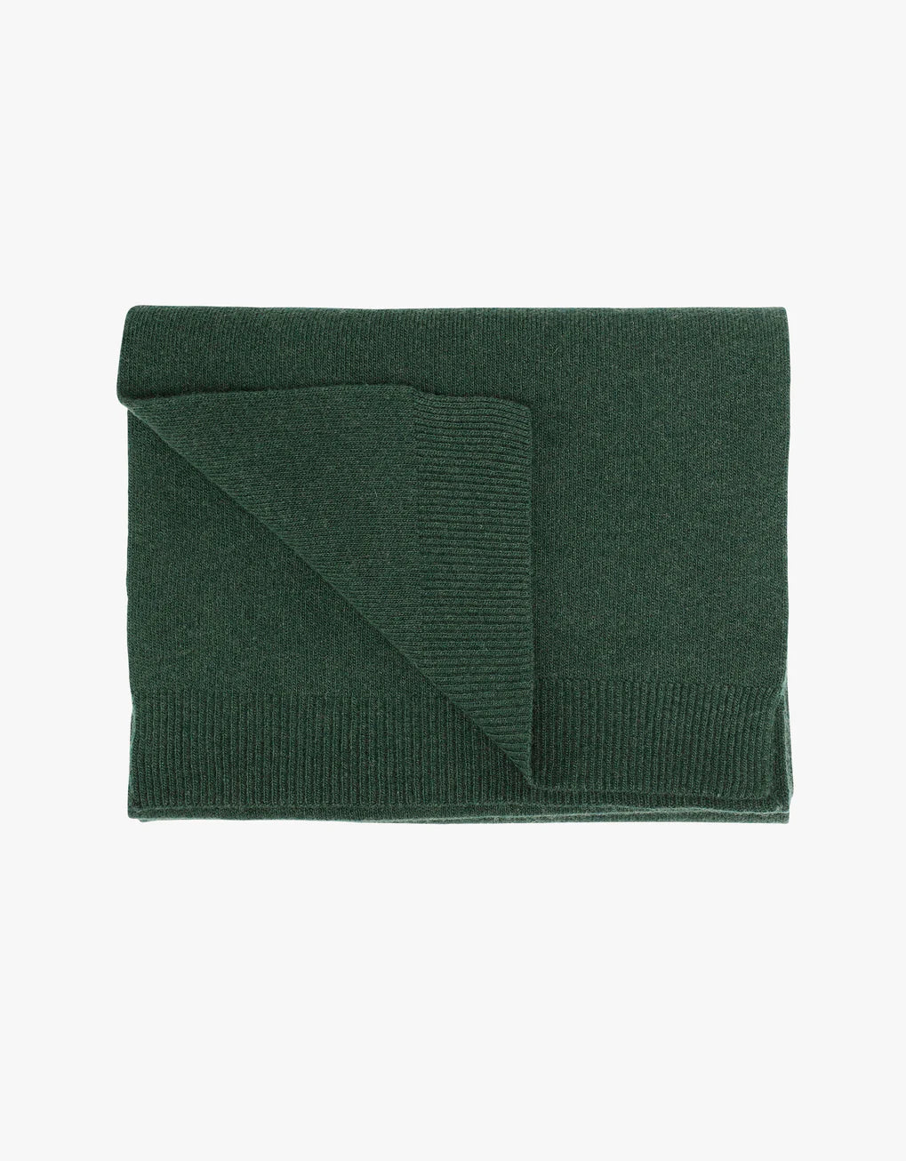 Merino Wool Scarf Green
