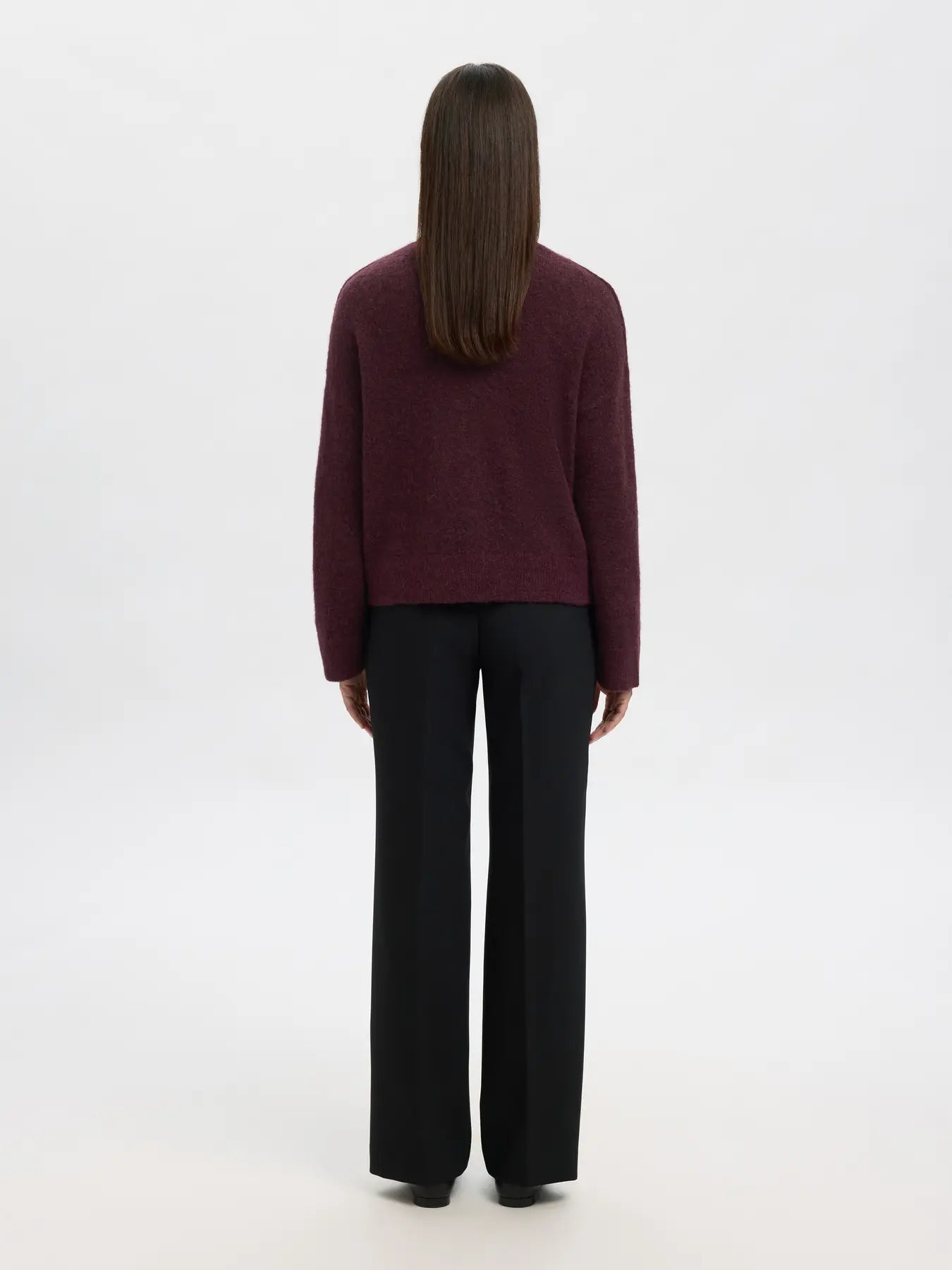Sia Ras Ls knit zipper cardigan Fig