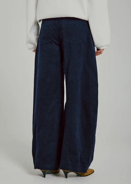 Casandra corduroy pants Navy