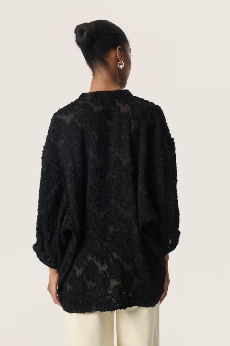 Raye amily blouse 3/4 Black