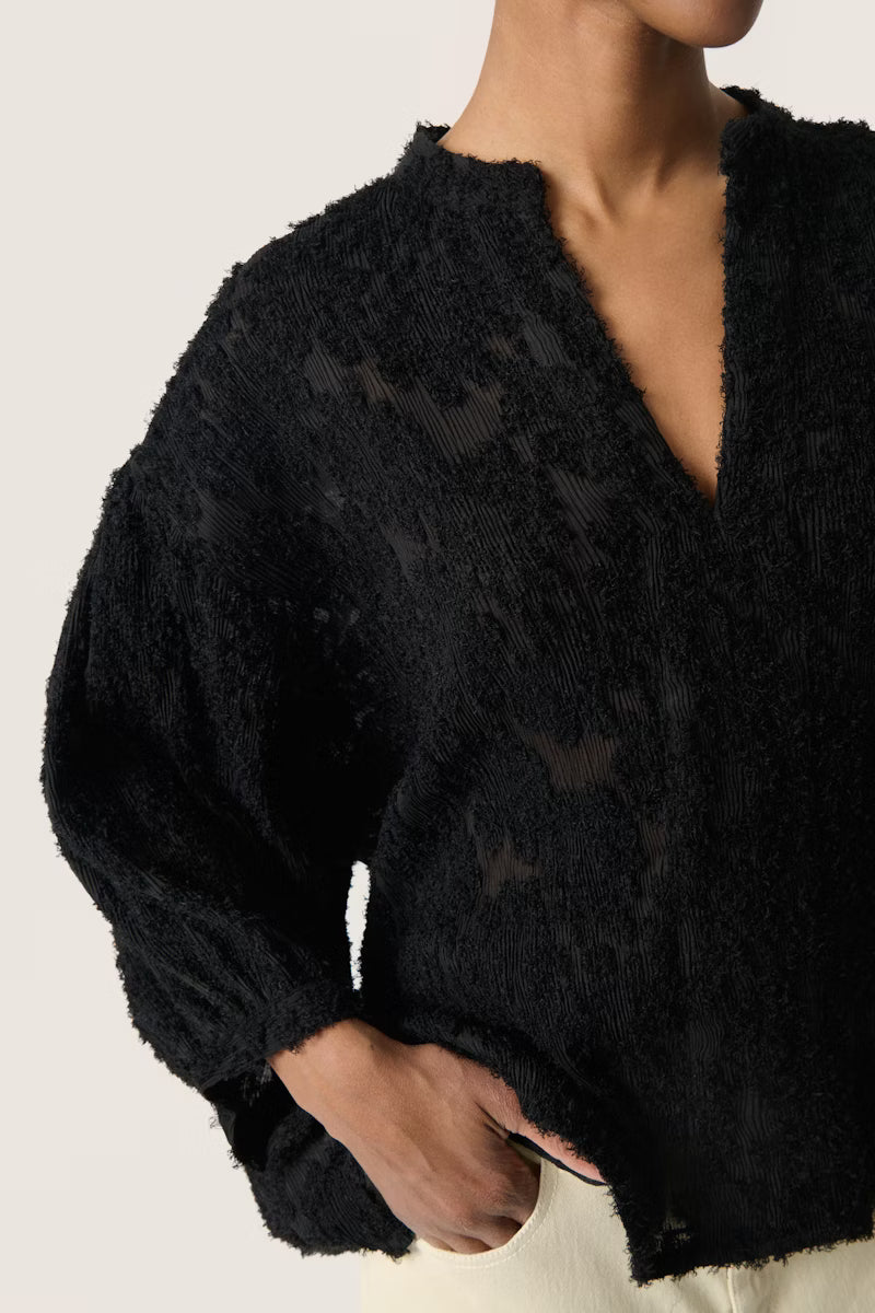 Raye amily blouse 3/4 Black