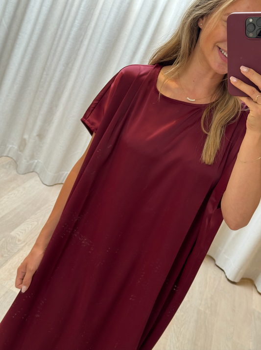Kaftan Dress Bordeaux