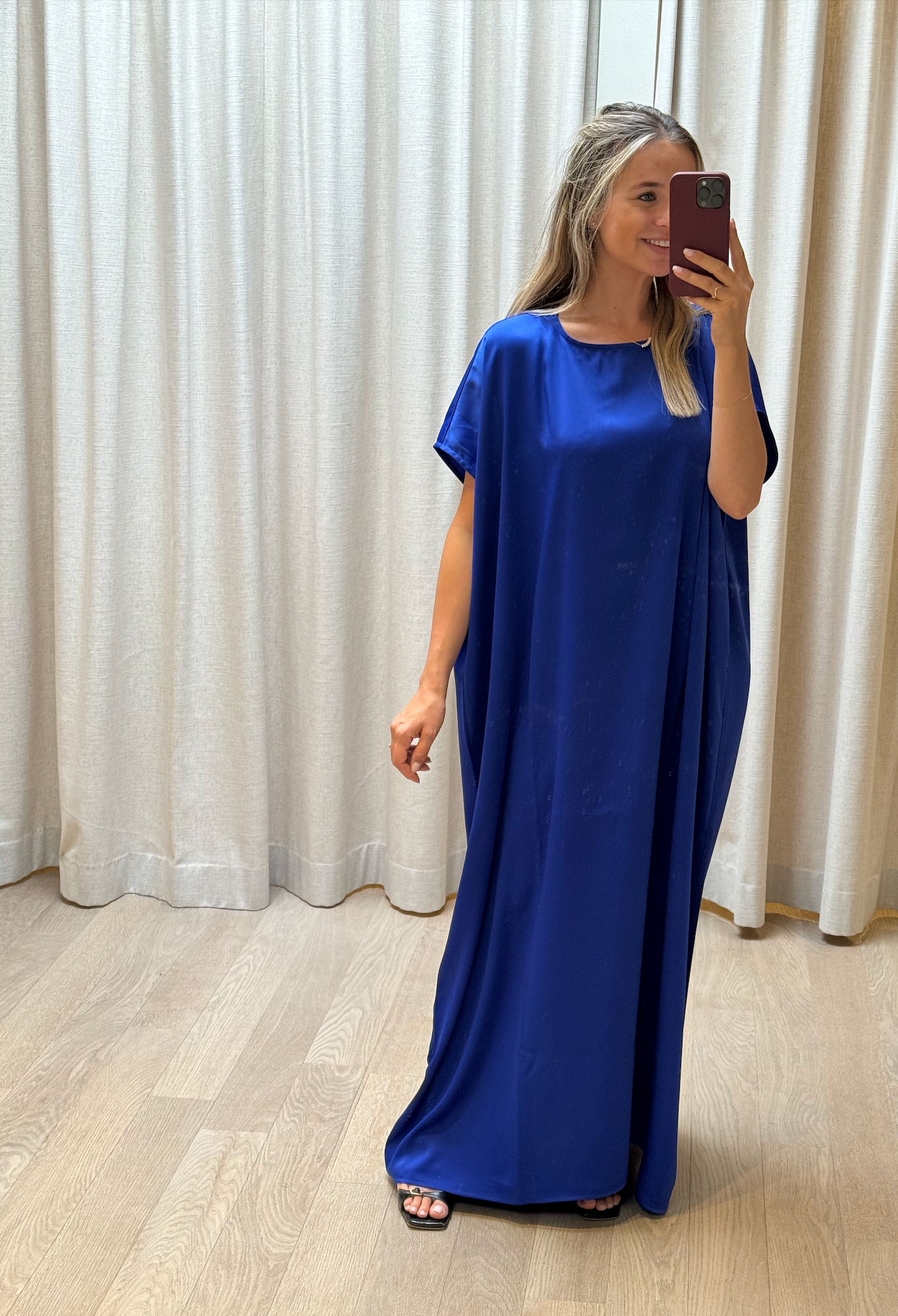 Kaftan Dress Bleu Royal