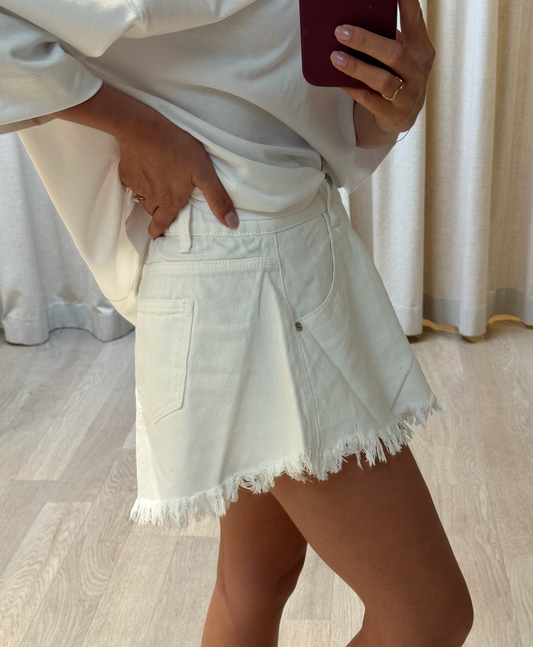 Short Fran Blanc