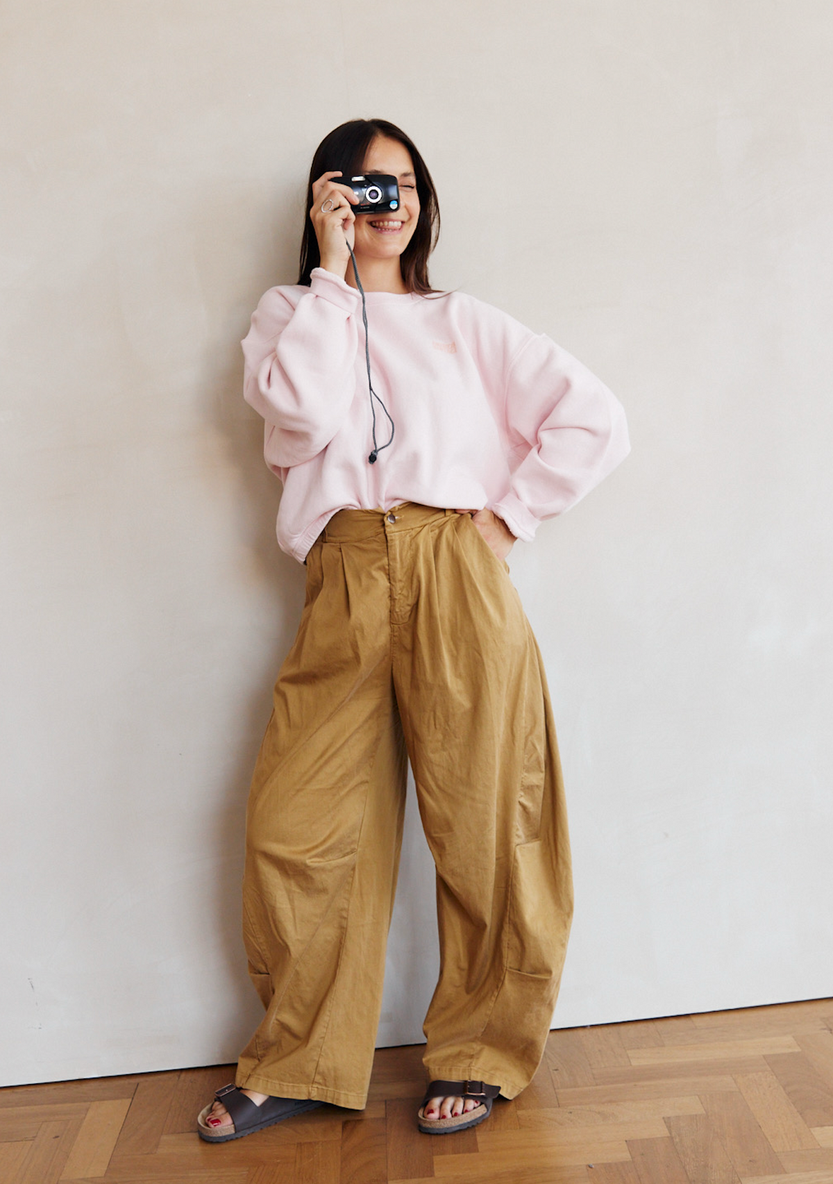 Pants flash Camello chiaro