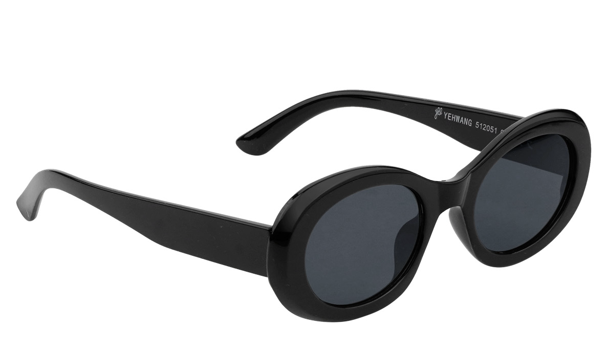 Sunnies Oval Black