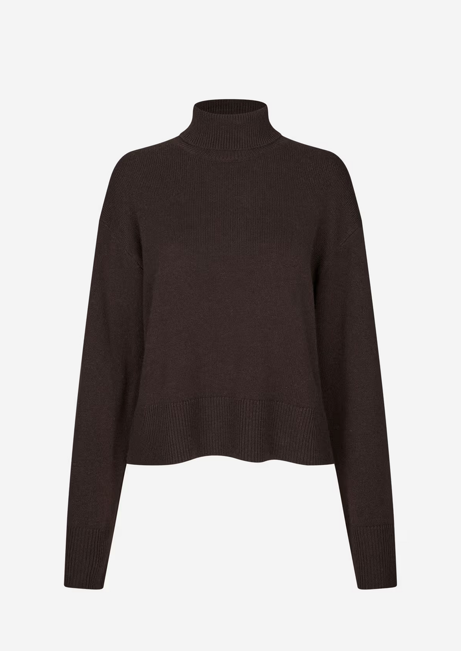 Elise LS knit Chocolate torte