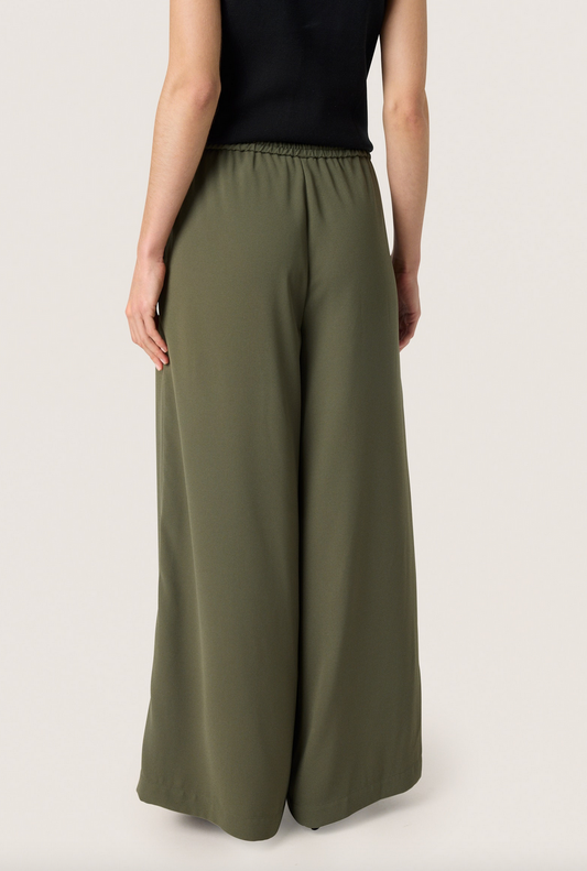 Shirley wide pants Grape leaf