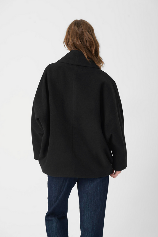 Rubie Peacoat Black