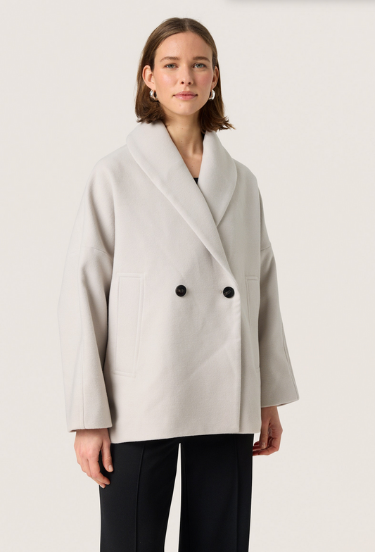 Rubie Peacoat Ancient scroll