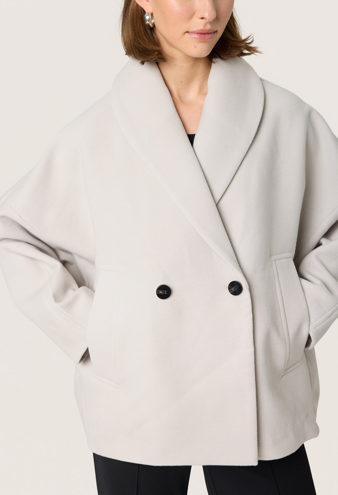 Rubie Peacoat Ancient scroll