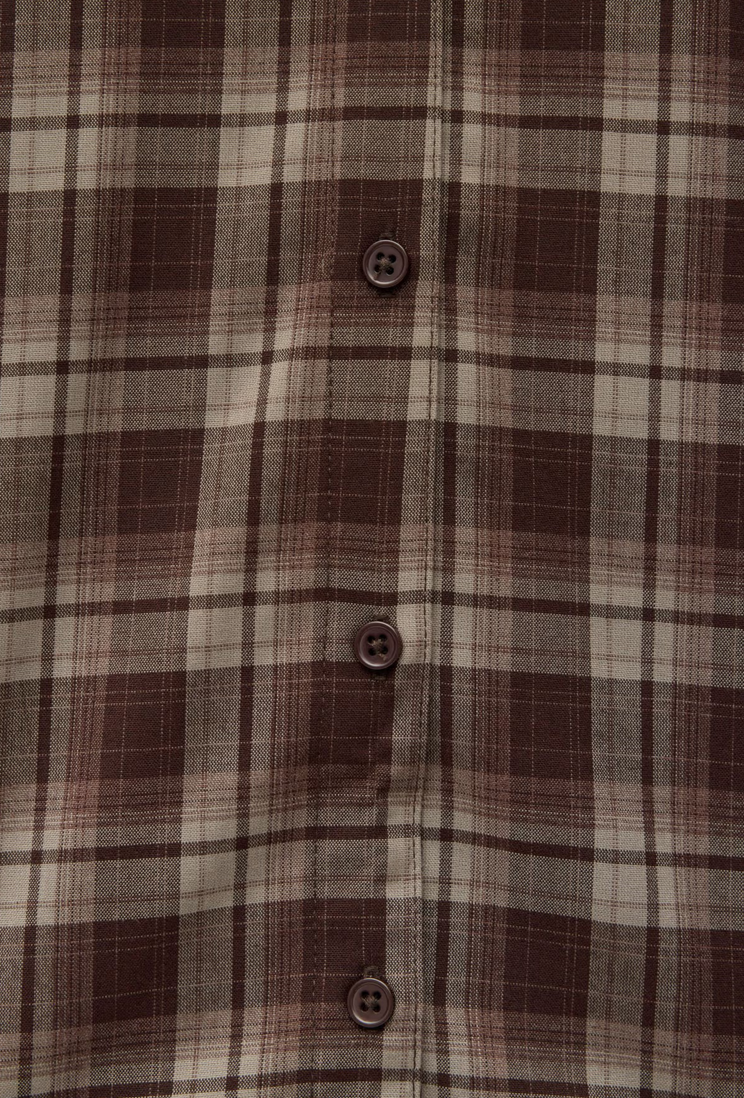Web Shirt Chocolate check