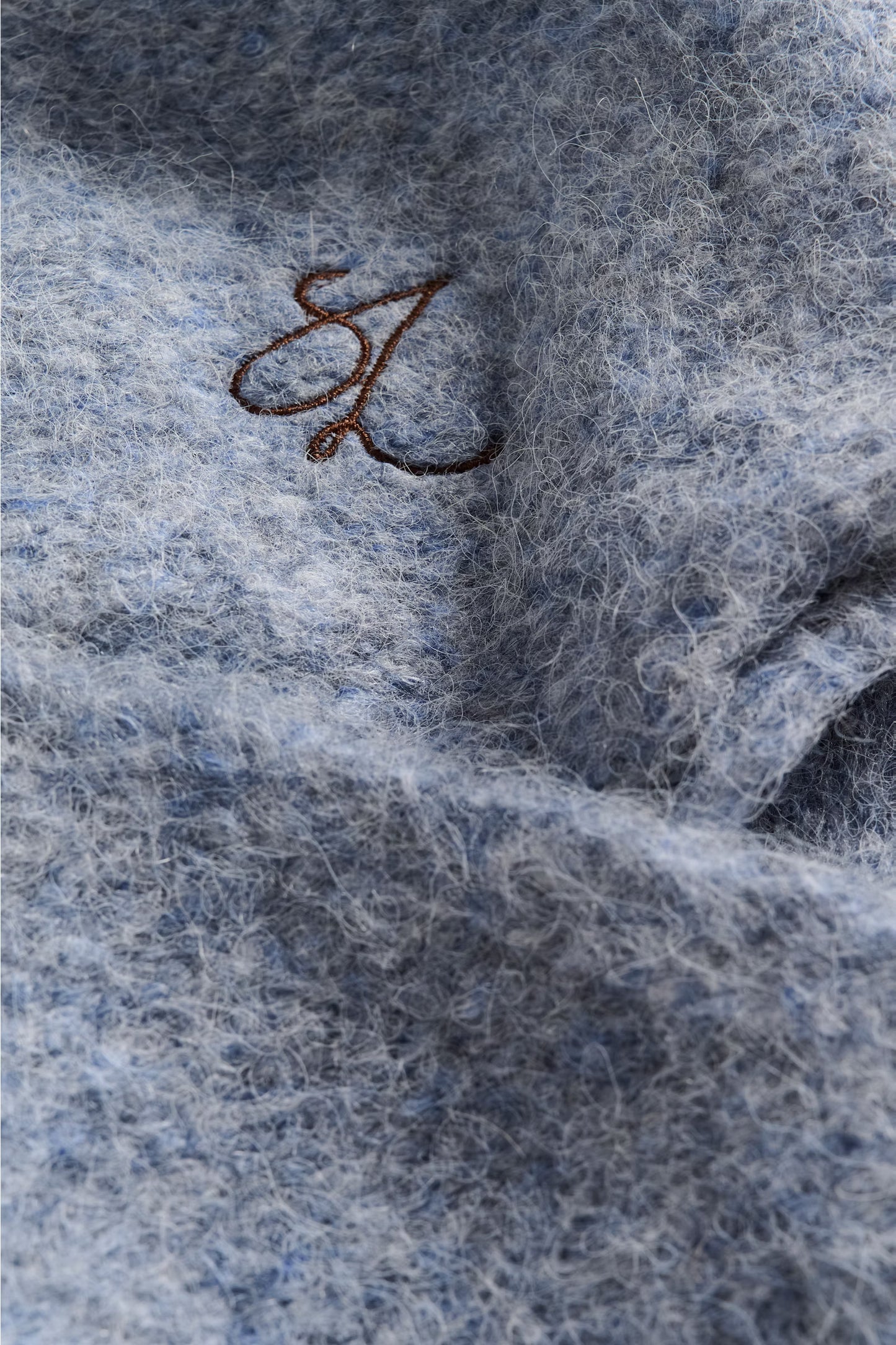 Pleoni scarf Bijou blue melange
