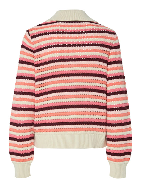 Trimi Knit Cardigan Bubblegum