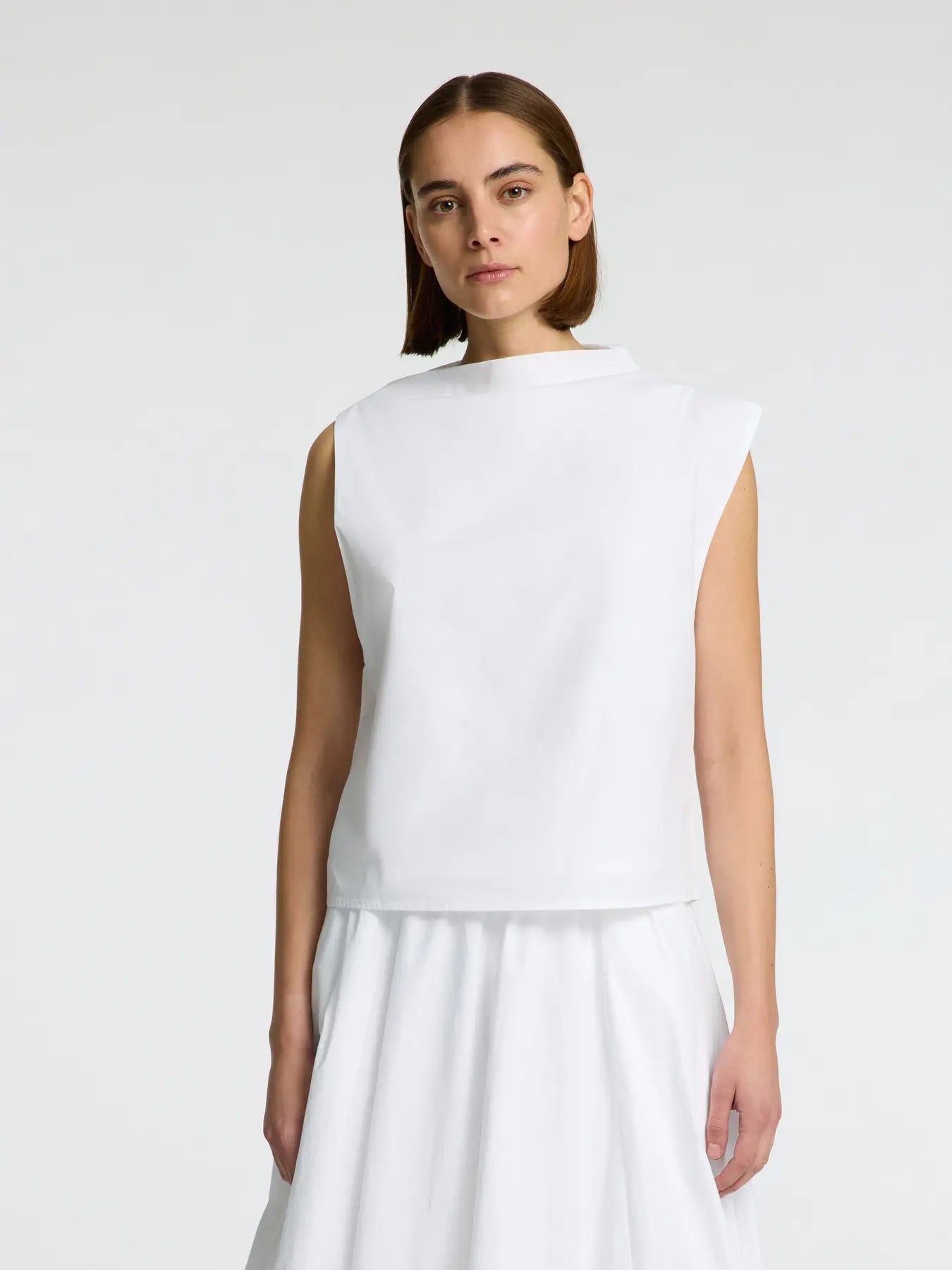 Aster Top Ex White