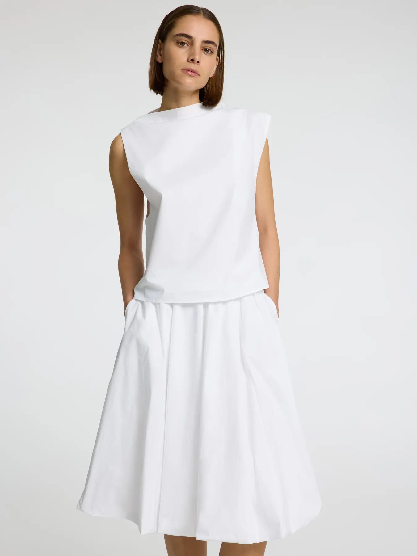 Aster Top Ex White