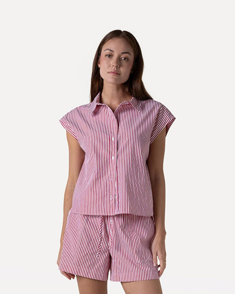 Benoite Shirt Flame Scarlet