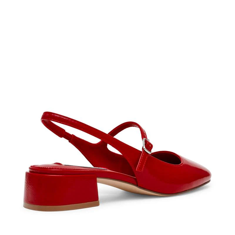 Marjorie slingback Cherry red