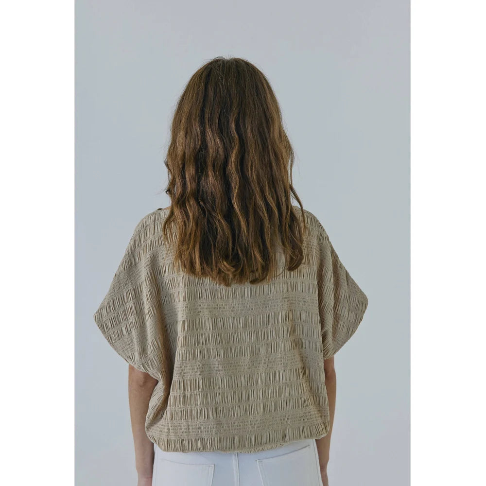 Clarra top Warm beige