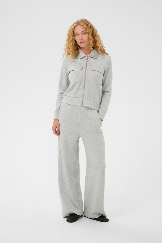 Gincette melange pants Granite melange