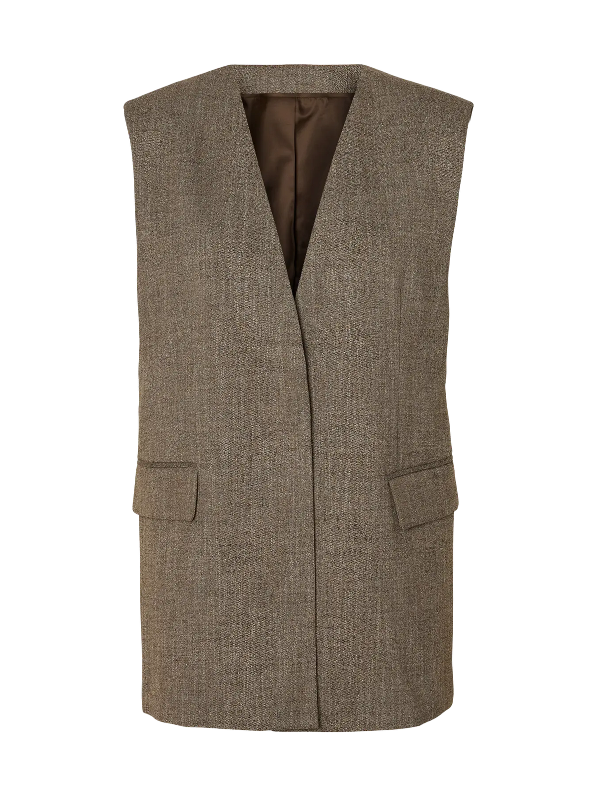 Relaxed Ezma vest Chocolate chip