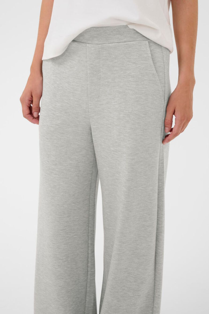 Gincette melange pants Granite melange
