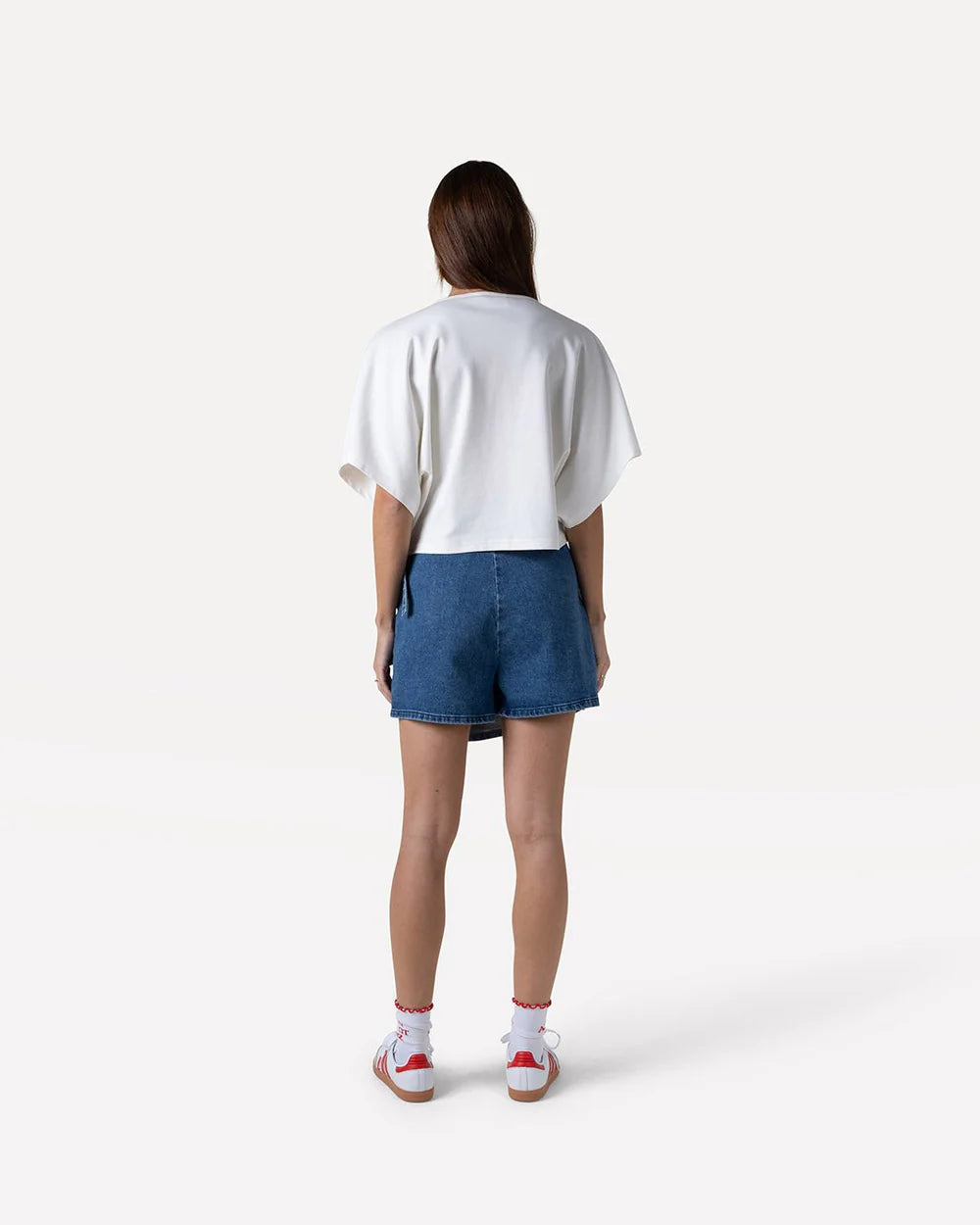 Gwen Denim Skort Blue Denim