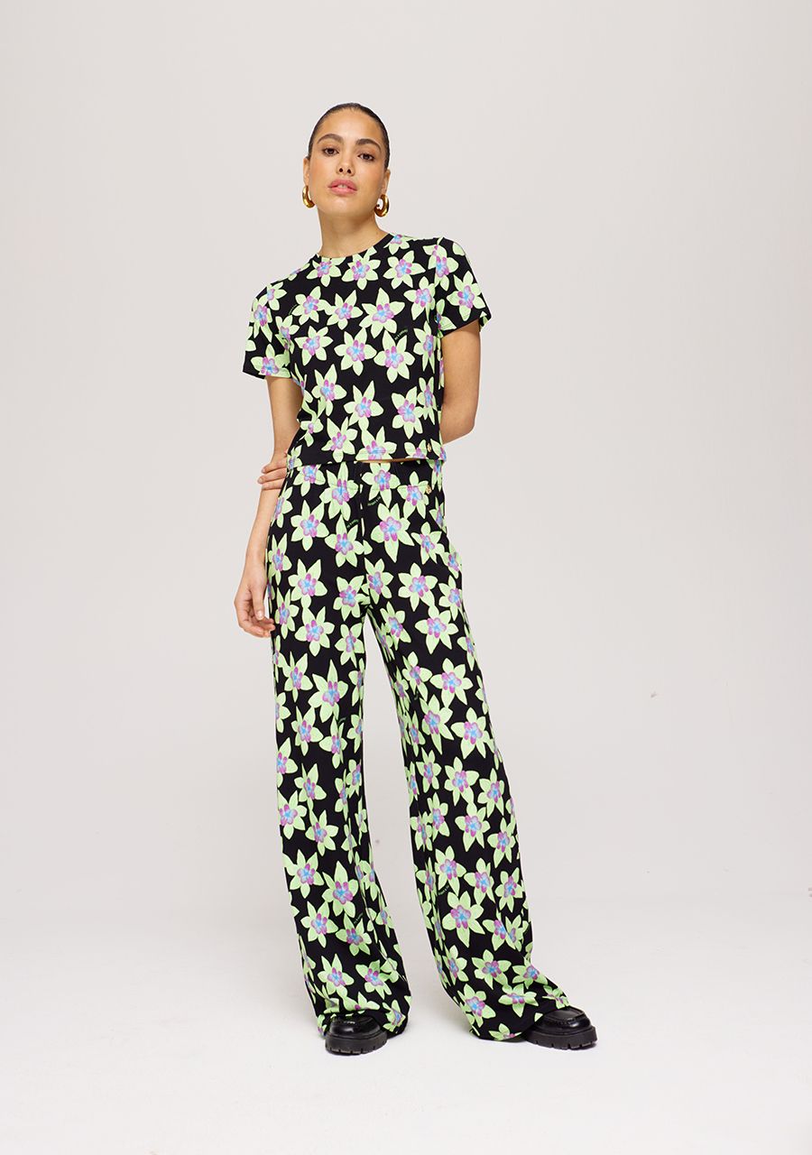 Jane pants Green blossom