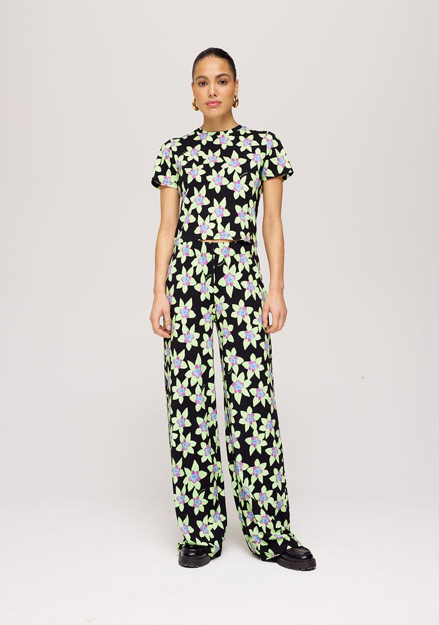 Jane pants Green blossom