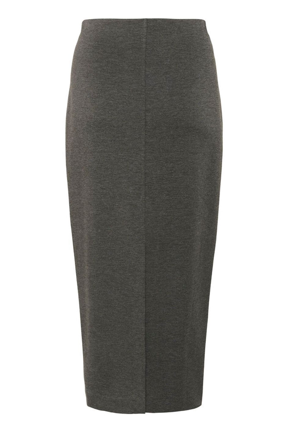 Aida melange skirt Dark grey melange