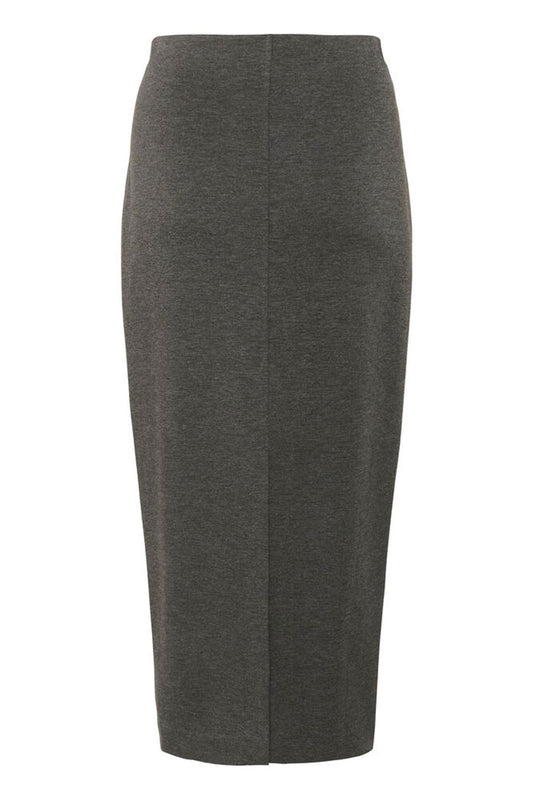 Aida melange skirt Dark grey melange