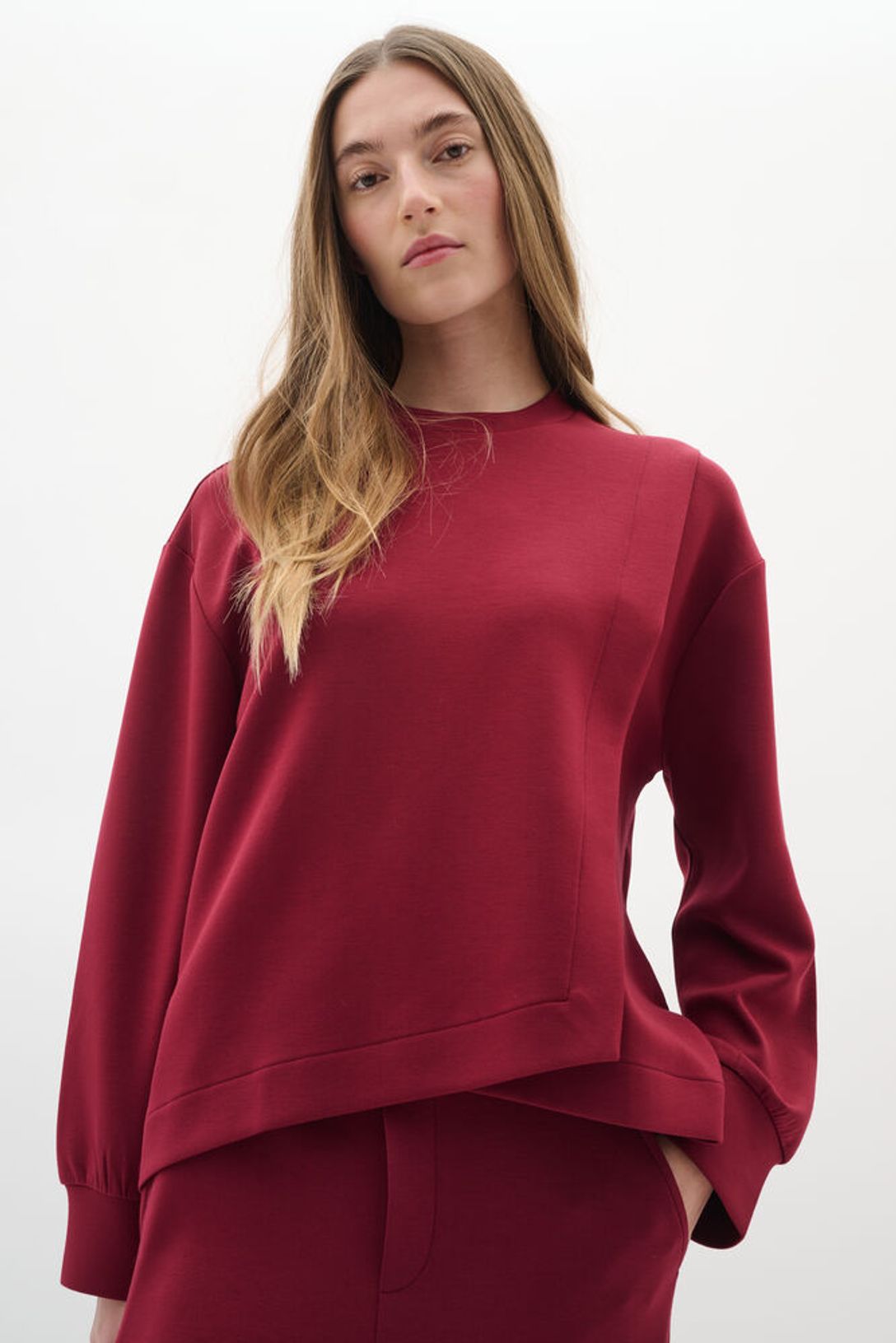 Gida Vincent sweatshirt Cabernet
