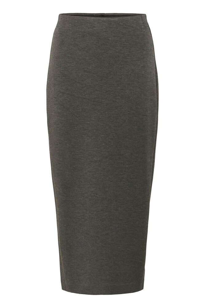 Aida melange skirt Dark grey melange
