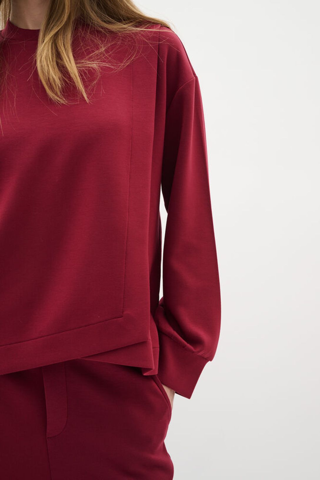 Gida Vincent sweatshirt Cabernet