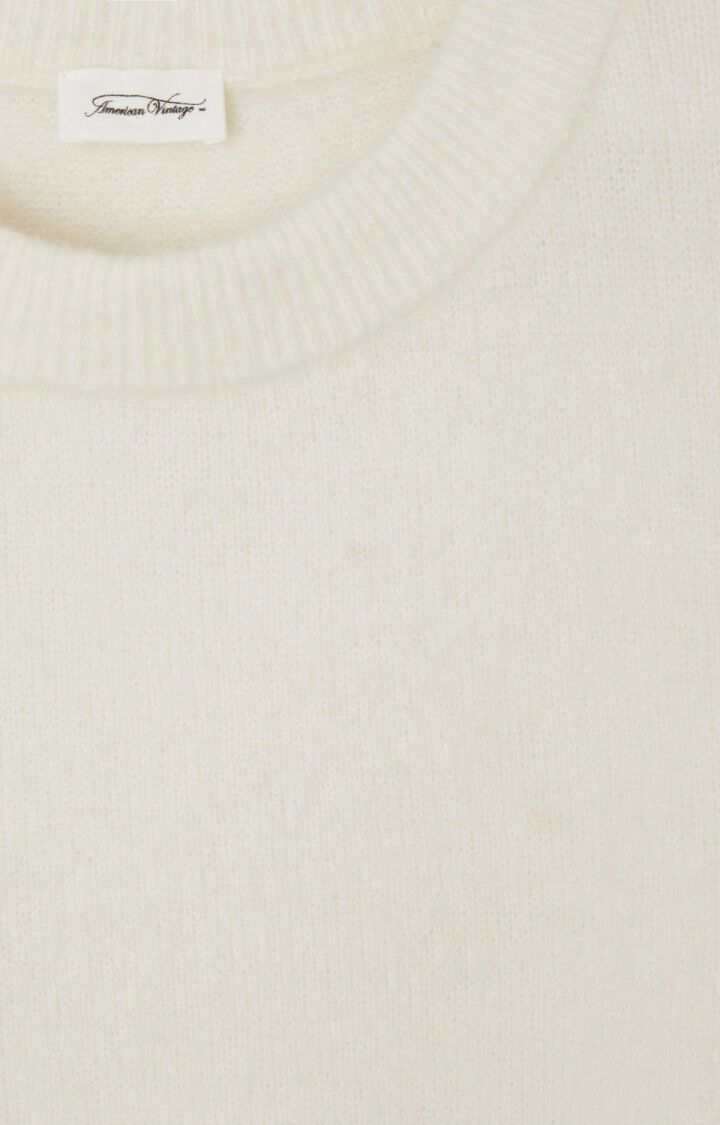 Pull col bateau Blanc