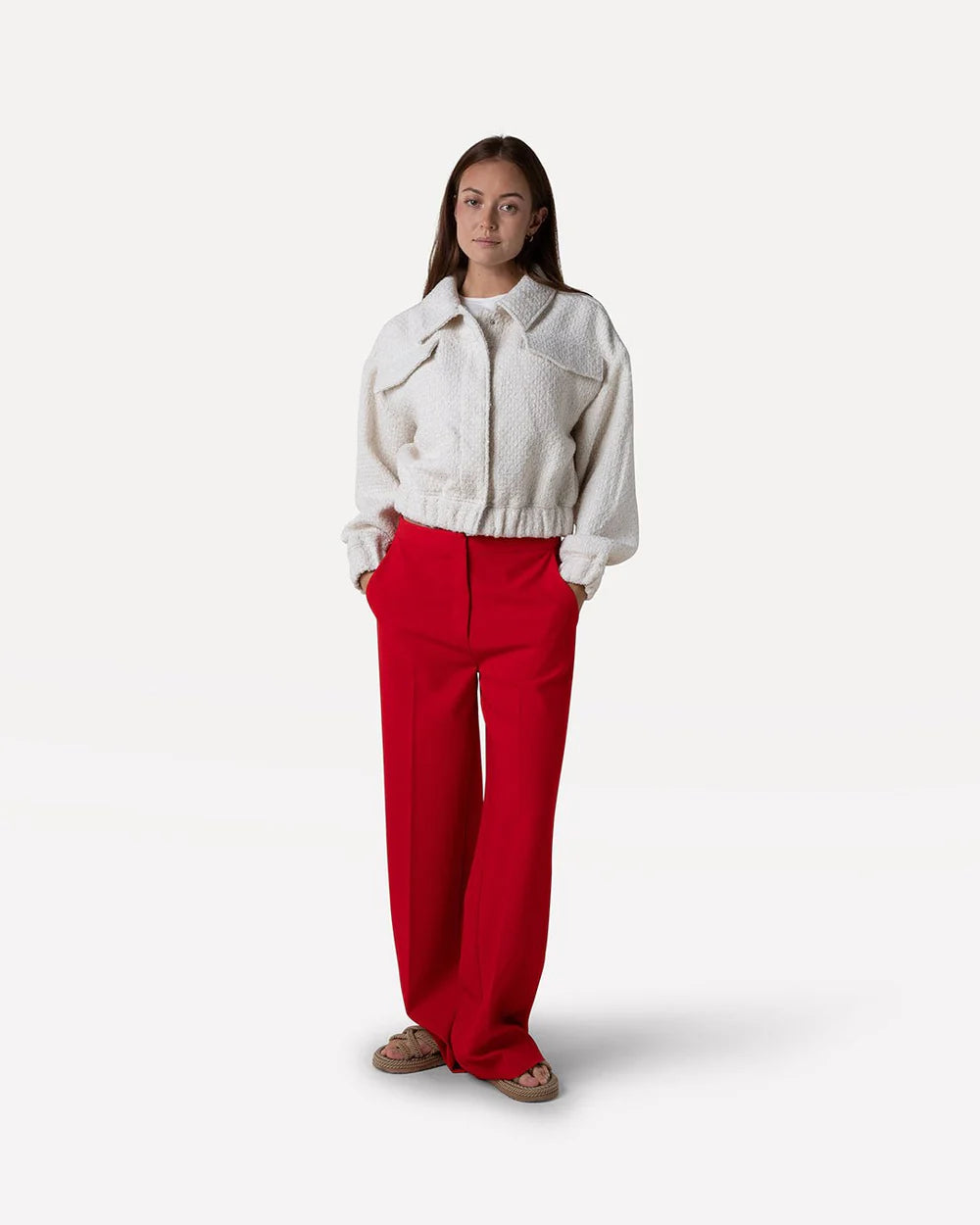 Moore Pants Fiery Red