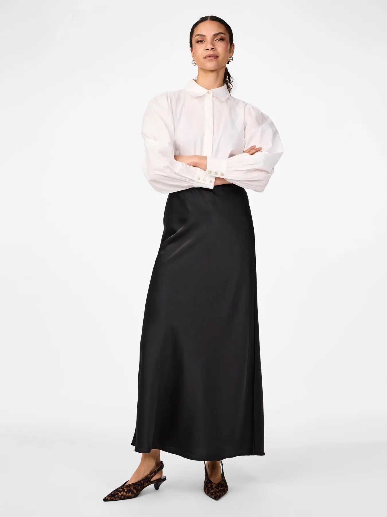 Pella HW maxi skirt Black